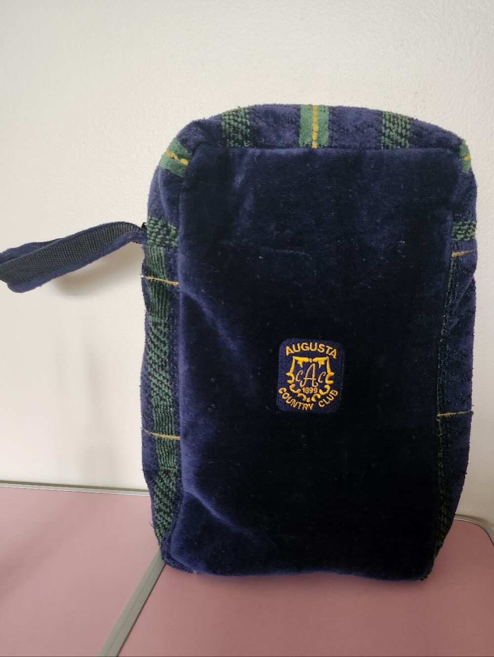 Augusta Country Club Navy Blue Travel Bag - Picture 4 of 8